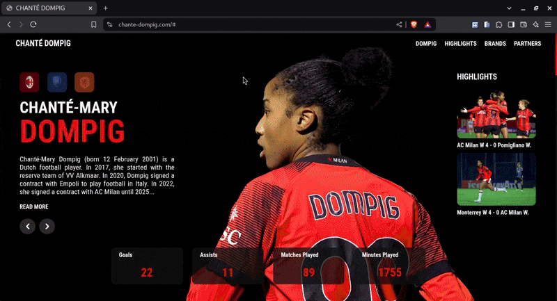 Chante Dompig Website